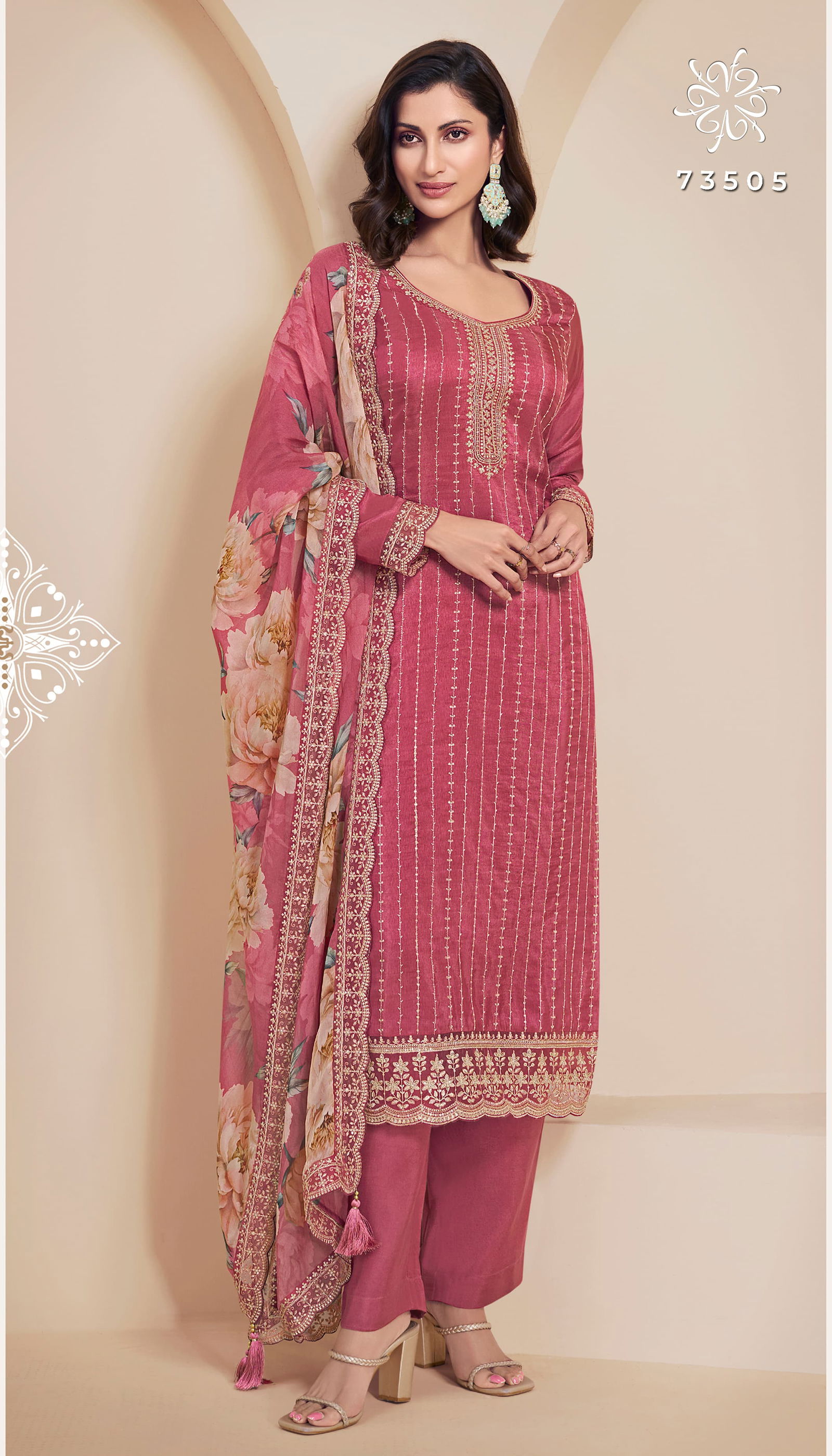 Dia By Vinay Kuleesh Moonga Silk Designer Salwar Suit Orders In India